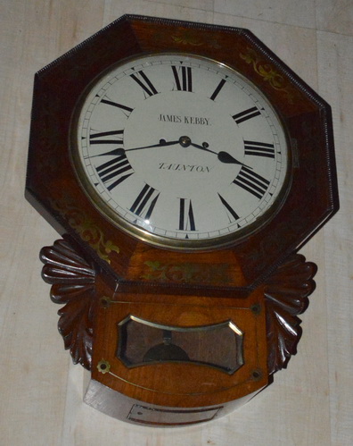 Kebby of Taunton Double Fusee Wall Clock (1 of 1) Kebby of Taunton Double Fusee Wall Clock (1 of 1)