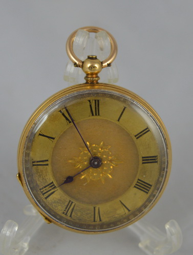 Ladies Victorian 18K Gold Pocket Watch (1 of 1) Ladies Victorian 18K Gold Pocket Watch (1 of 1)