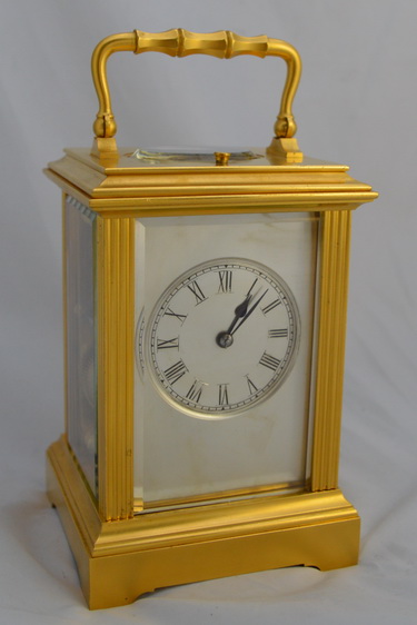 French Gilded Striking & Repeating Carriage Clock (1 of 1) French Gilded Striking & Repeating Carriage Clock (1 of 1)