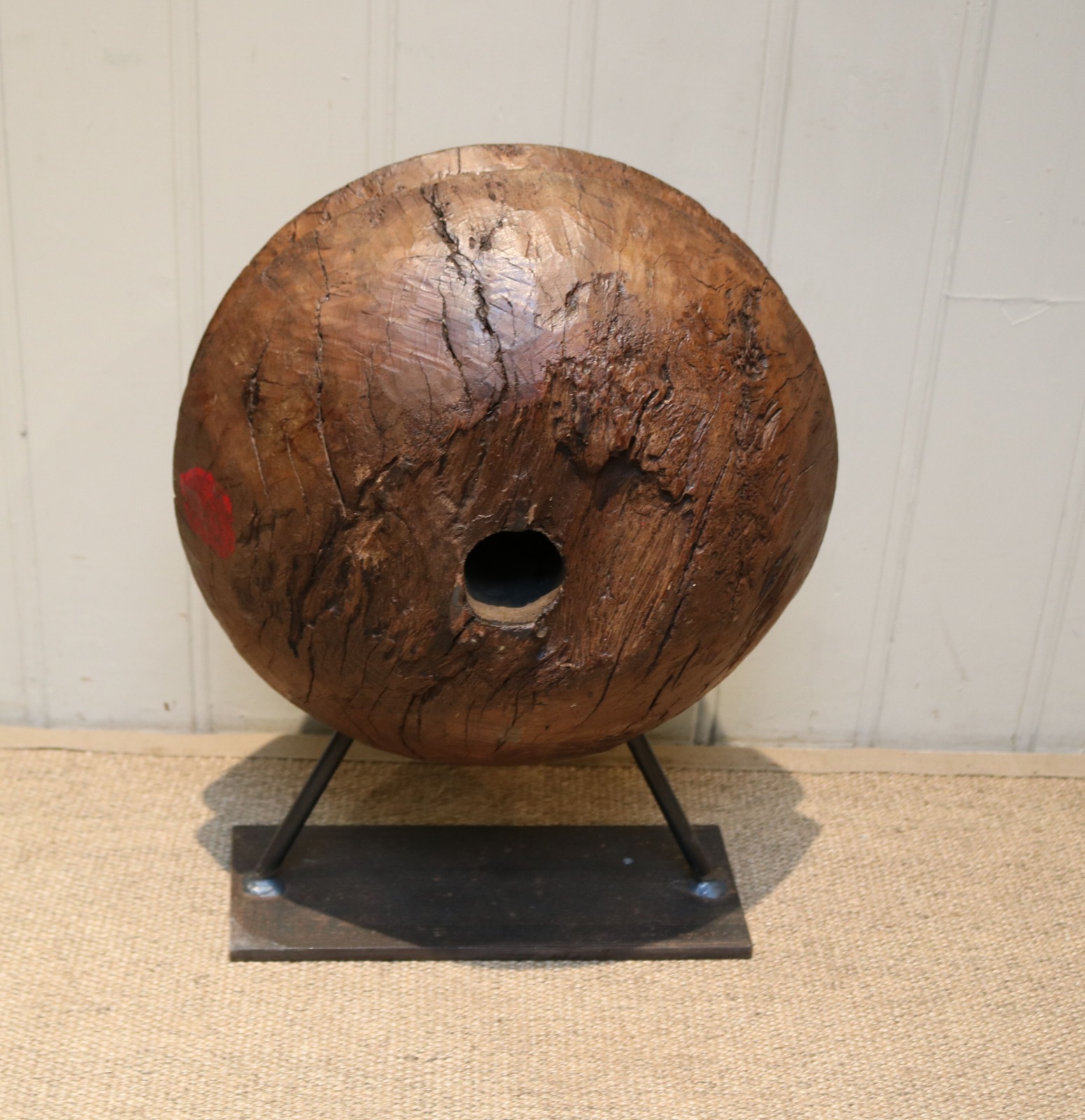 Reclaimed Industrial Pulley c.1900 (1 of 8)