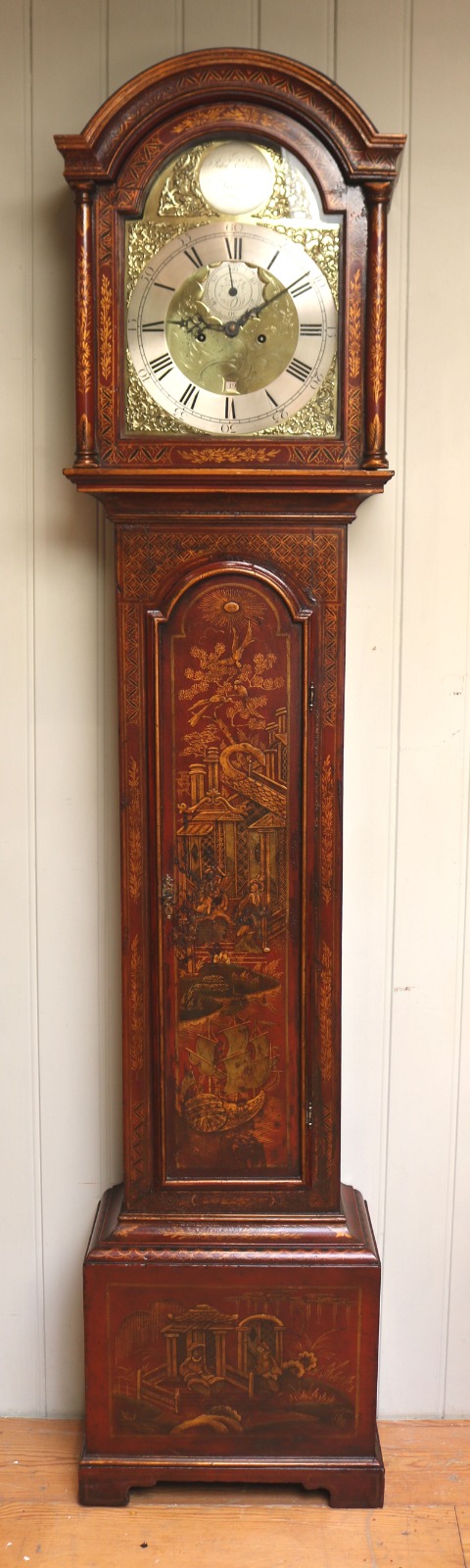 Chinoiserie Longcase Clock (1 of 14)