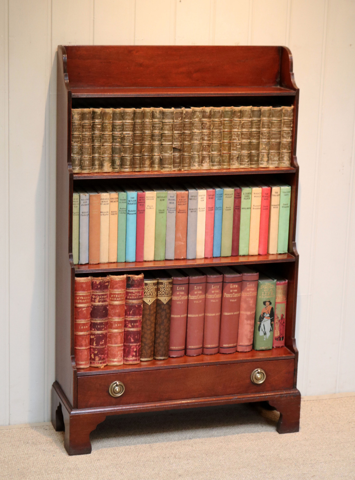 Mahogany Waterfall Bookcase C.1930 (1 of 8) Mahogany Waterfall Bookcase C.1930 (1 of 8)