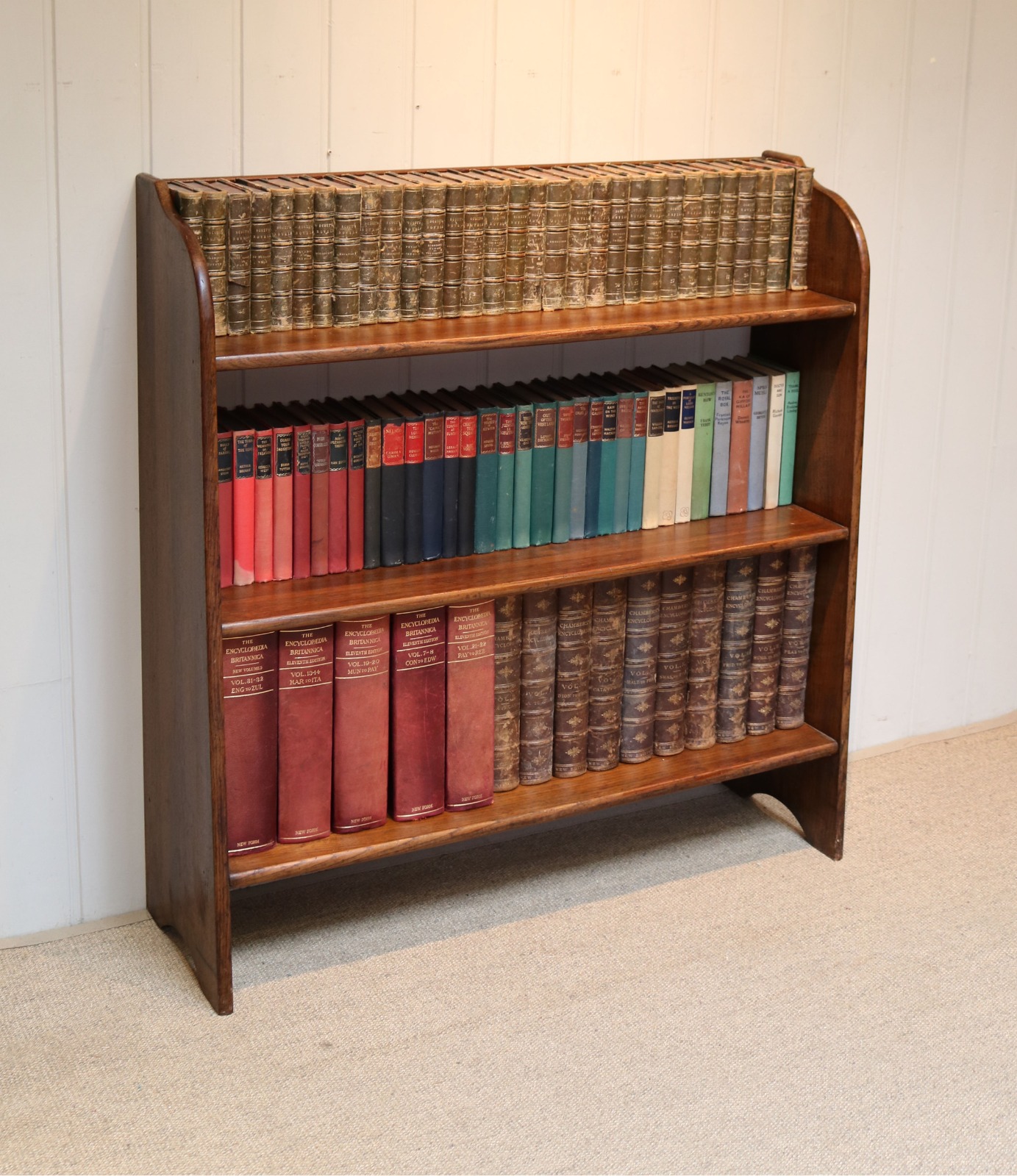 Oak Open Bookshelves (1 of 6) Oak Open Bookshelves (1 of 6)