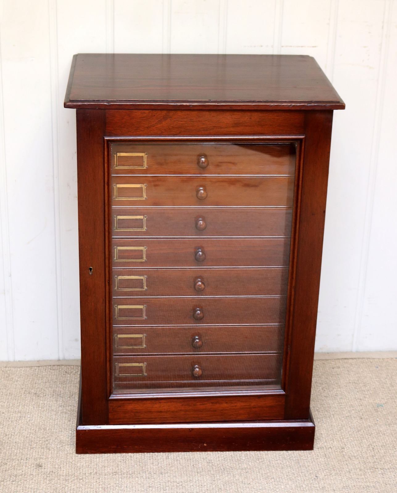 Mahogany Collectors Cabinet c.1890 (1 of 8) Mahogany Collectors Cabinet c.1890 (1 of 8)