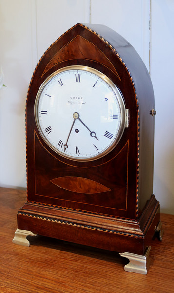 Mid 19th Century Mahogany Fusee Bracket Clock (1 of 1) Mid 19th Century Mahogany Fusee Bracket Clock (1 of 1)