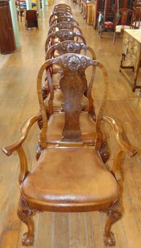 Set of Ten Dining Chairs c.1920 (1 of 1) Set of Ten Dining Chairs c.1920 (1 of 1)