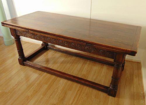 Oak Extending Dining Table c.1920 (1 of 1) Oak Extending Dining Table c.1920 (1 of 1)