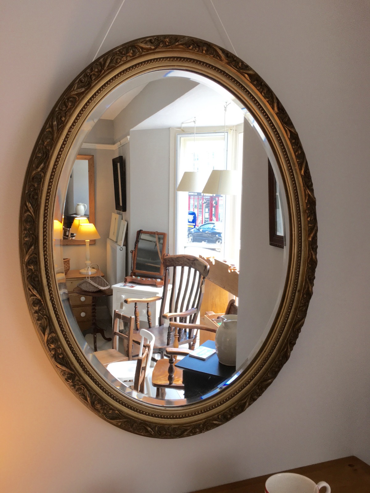 Oval Bevelled Mirror (1 of 2) Oval Bevelled Mirror (1 of 2)