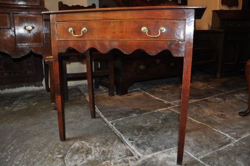 18th Century Cherrywood Side Table (1 of 4)