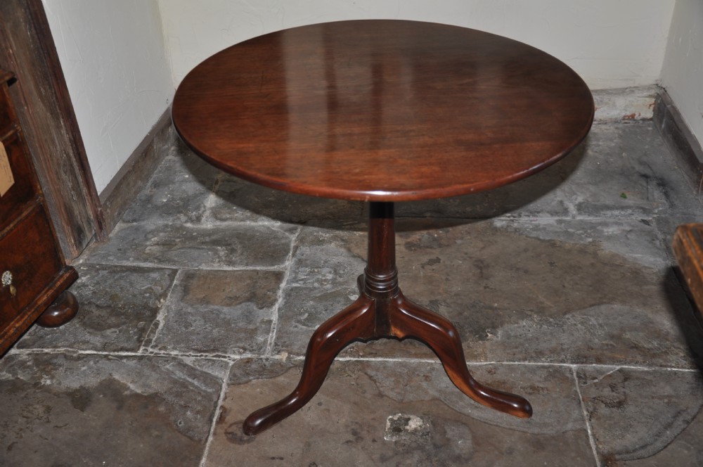 Mahogany Tripod Table c.1770 (1 of 3)