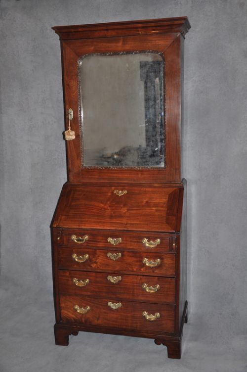 Mahogany Bureau Bookcase C.1750 (1 of 1) Mahogany Bureau Bookcase C.1750 (1 of 1)