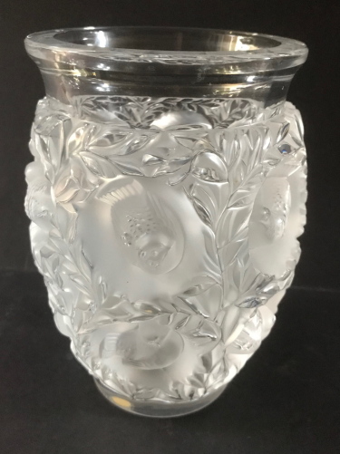 R Lalique France - Vase - Bagatelle (1 of 3) R Lalique France - Vase - Bagatelle (1 of 3)