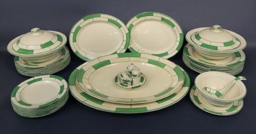 A Fabulous Art Deco Leighton Pottery Dinner Set (1 of 1) A Fabulous Art Deco Leighton Pottery Dinner Set (1 of 1)