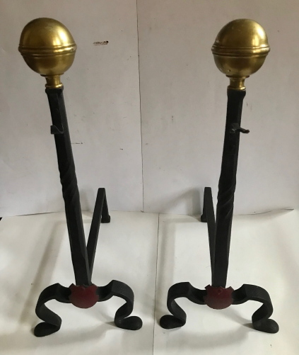 Fabulous Pair of Fire Dogs (1 of 4)