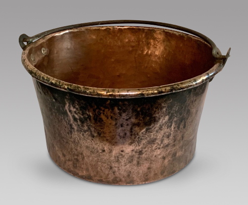 Large Copper Log Bin (1 of 3) Large Copper Log Bin (1 of 3)