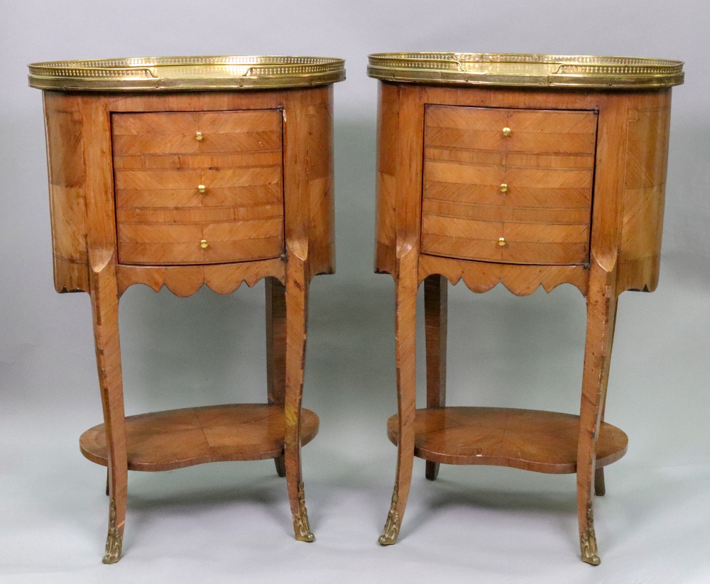 Pair of 19th Century Kingwood Bedside Tables (1 of 11) Pair of 19th Century Kingwood Bedside Tables (1 of 11)