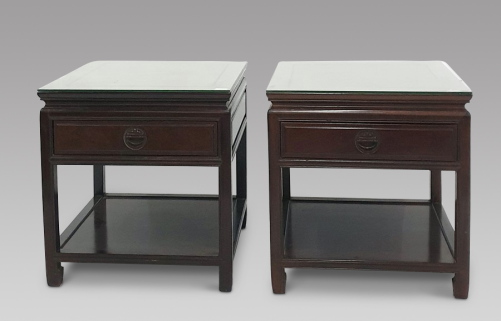 Fabulous Pair of Hardwood Chinese Bedside Tables (1 of 4) Fabulous Pair of Hardwood Chinese Bedside Tables (1 of 4)