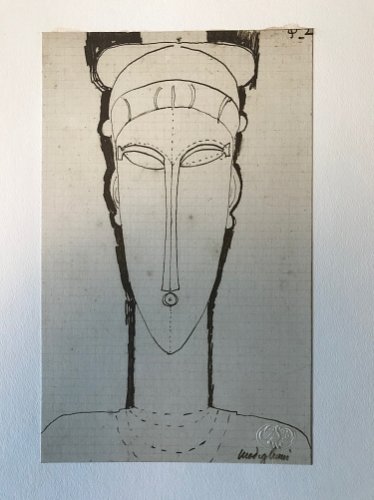 Amedeo Modigliani - Head of Caryatid (1 of 1) Amedeo Modigliani - Head of Caryatid (1 of 1)
