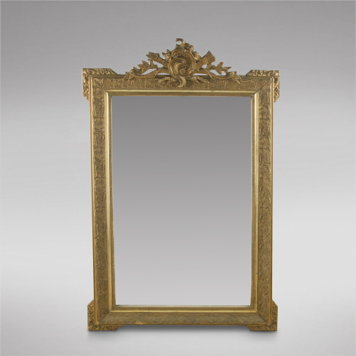Large 19th Century French Gilt Mirror (1 of 3) Large 19th Century French Gilt Mirror (1 of 3)