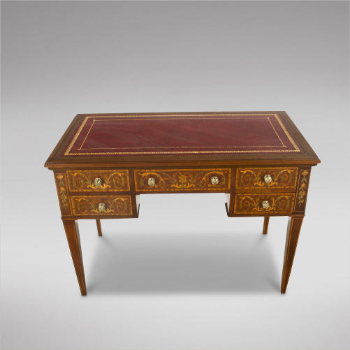 Sheraton Revival Desk c.1905 (1 of 4) Sheraton Revival Desk c.1905 (1 of 4)