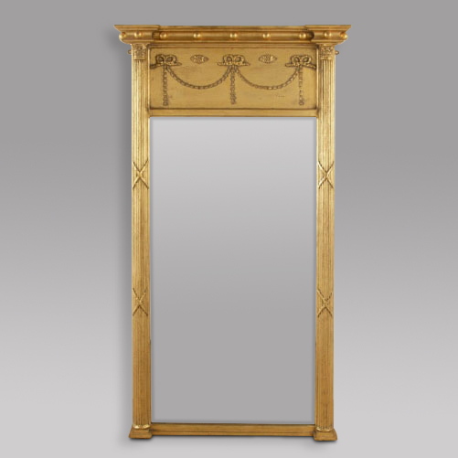 Large Attractive Gilt Framed Mirror (1 of 3) Large Attractive Gilt Framed Mirror (1 of 3)
