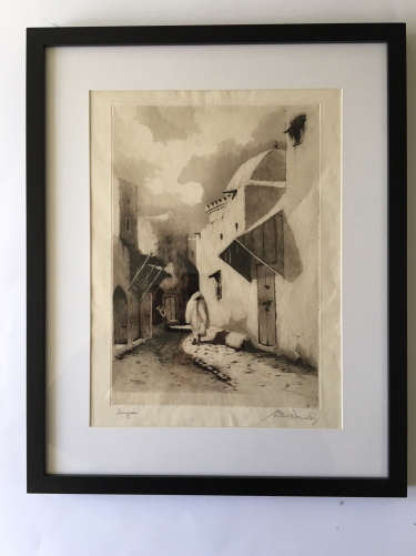 After David Donald Two Fabulous Etchings 'Tangiers & Marrakech' (1 of 1) After David Donald Two Fabulous Etchings 'Tangiers & Marrakech' (1 of 1)