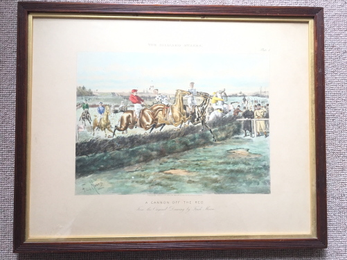 After George Finch Mason - a Set of Four Aquatints - 'The Billiard Stakes' (1 of 8)