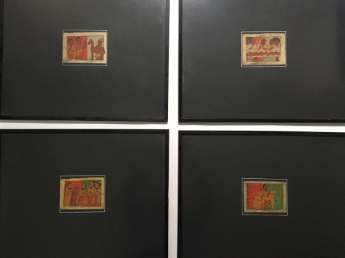 A Highly Decorative Set of Ethiopian Coloured Fables (1 of 9)