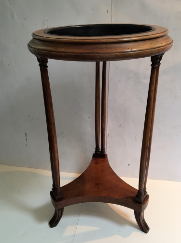 Walnut Plant Stand c.1910 (1 of 1) Walnut Plant Stand c.1910 (1 of 1)