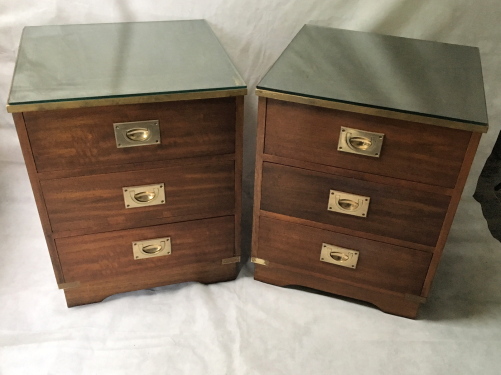 Pair of Mahogany Bedside Tables (1 of 1) Pair of Mahogany Bedside Tables (1 of 1)