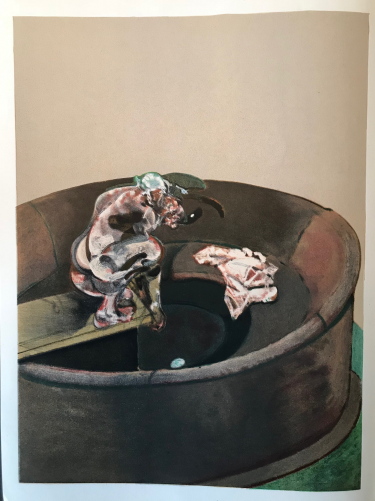 Francis Bacon - George Dyer Crouching - De Luxe Limited Edition Lithograph (1 of 2) Francis Bacon - George Dyer Crouching - De Luxe Limited Edition Lithograph (1 of 2)