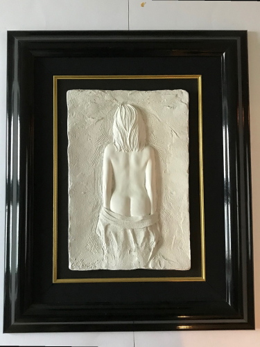 Bill Mack - White Resin Plaque - Limited Edition (1 of 1) Bill Mack - White Resin Plaque - Limited Edition (1 of 1)