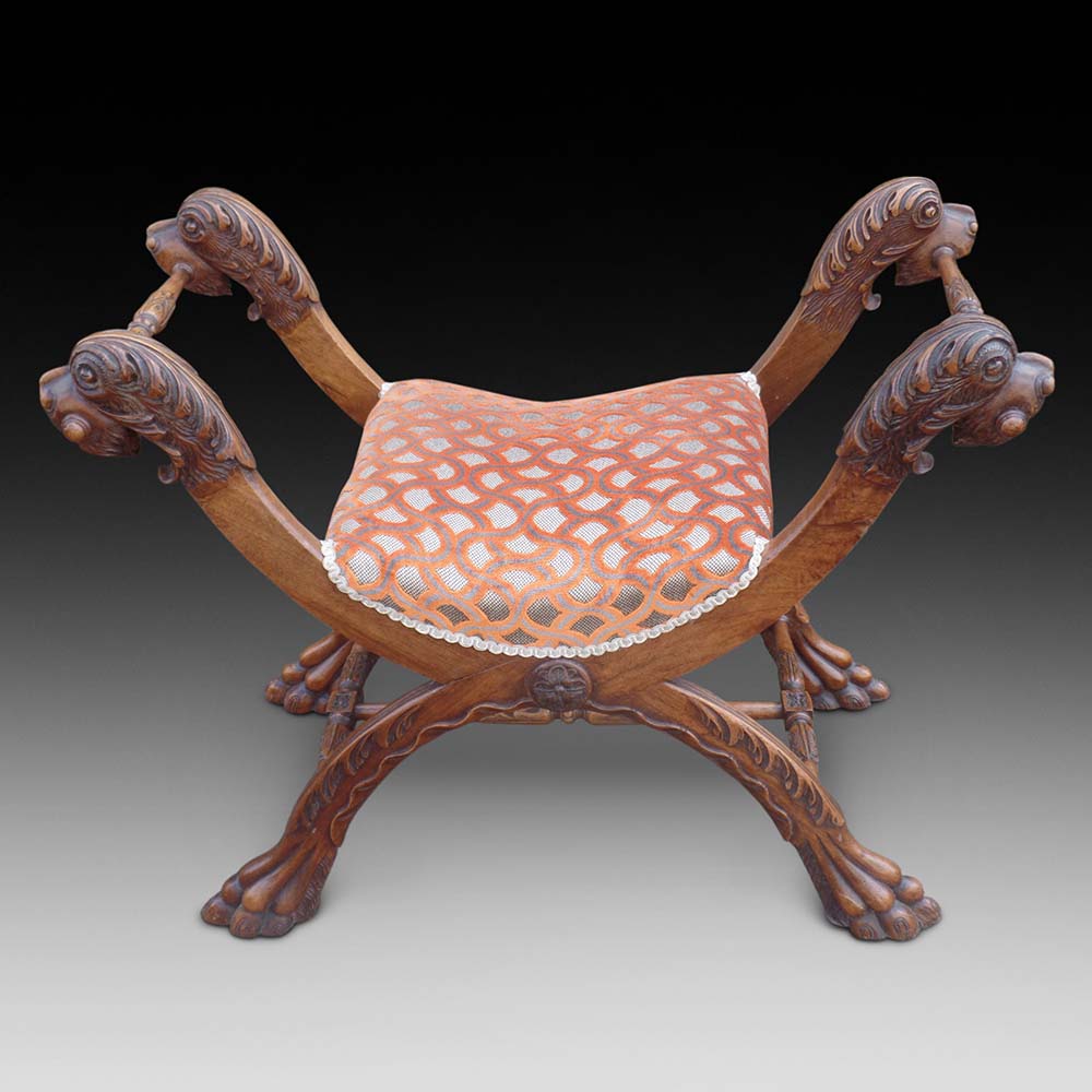 Window Seat with Crisp Carved Decoration c.1890 (1 of 1) Window Seat with Crisp Carved Decoration c.1890 (1 of 1)