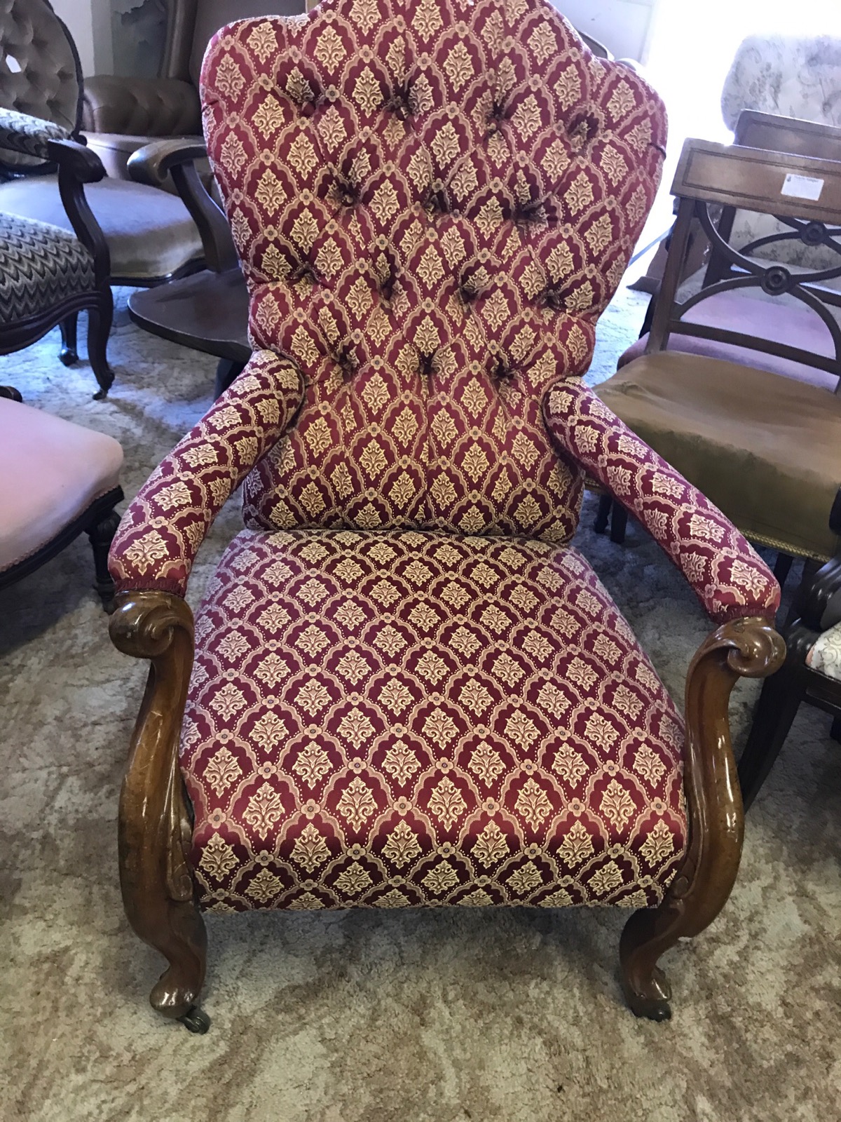 Good Victorian Armchair (1 of 1)