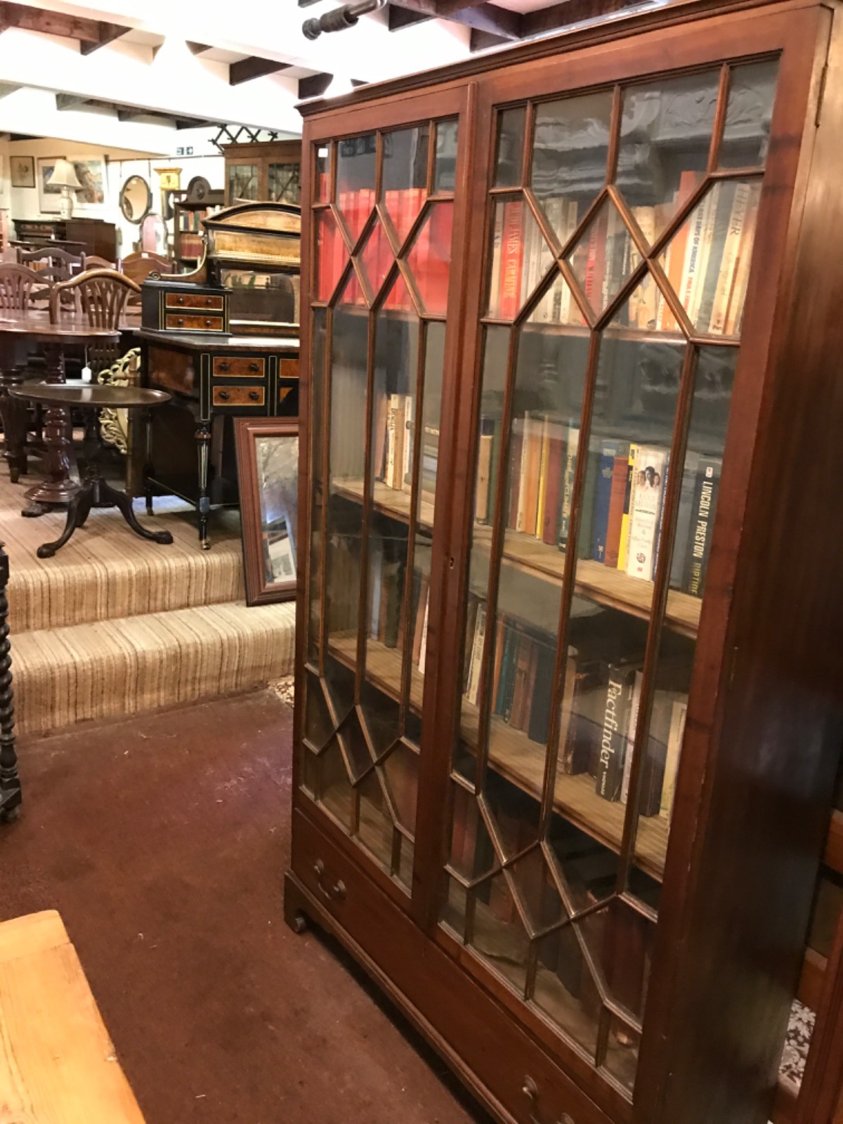 Edwardian Bookcase (1 of 1)