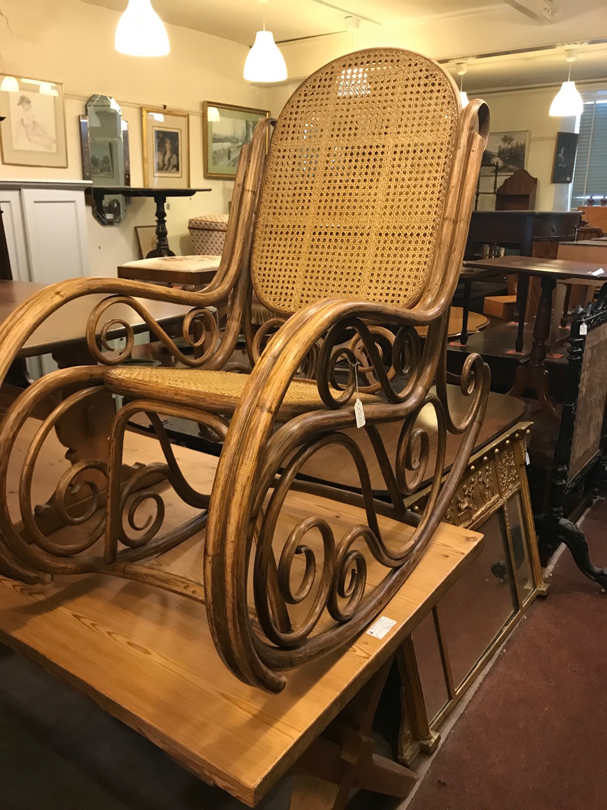 Bentwood Rocking Chair (1 of 1)