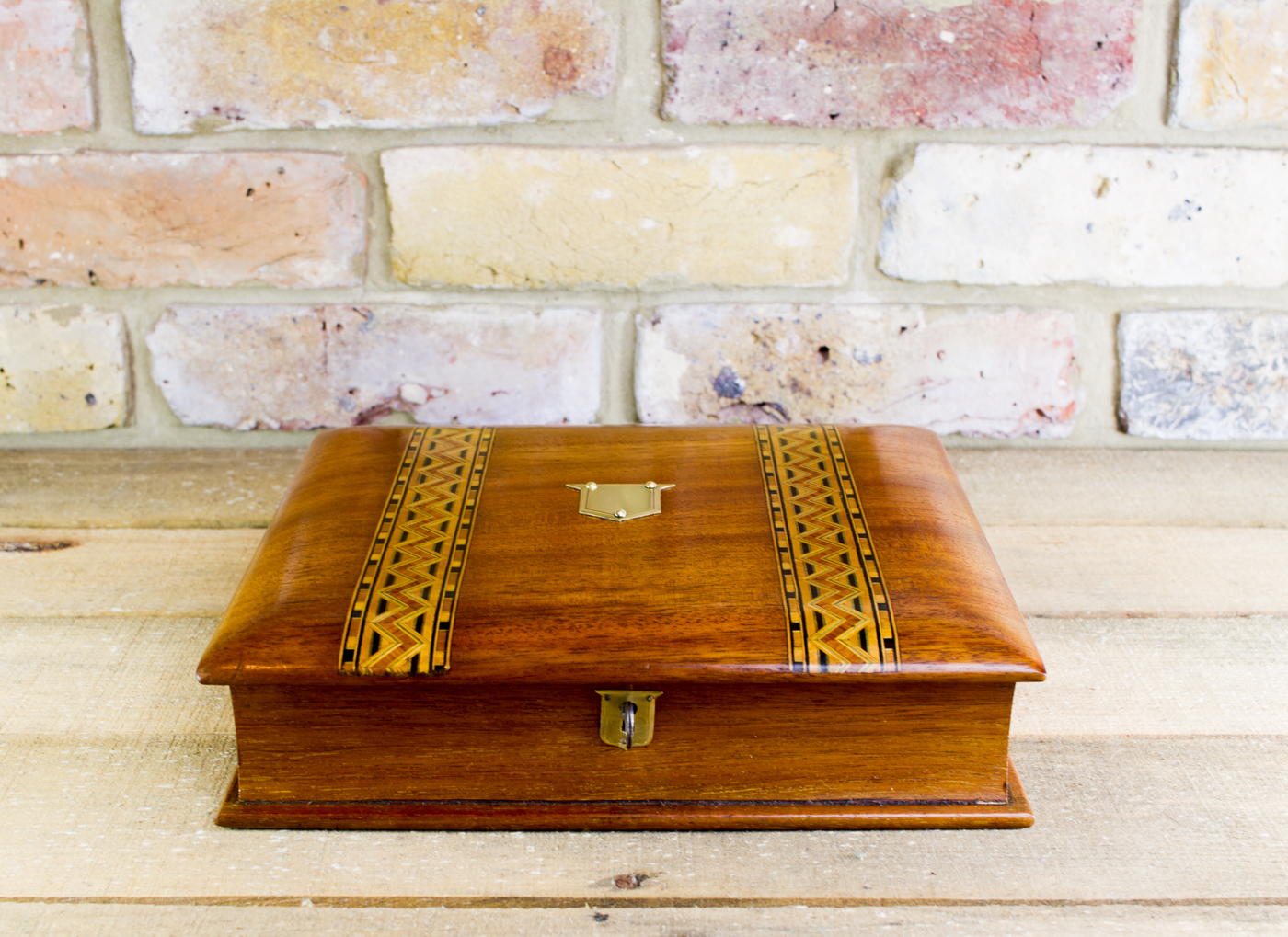 Mahogany Tunbridge Ware Book Box c.1880 (1 of 1) Mahogany Tunbridge Ware Book Box c.1880 (1 of 1)