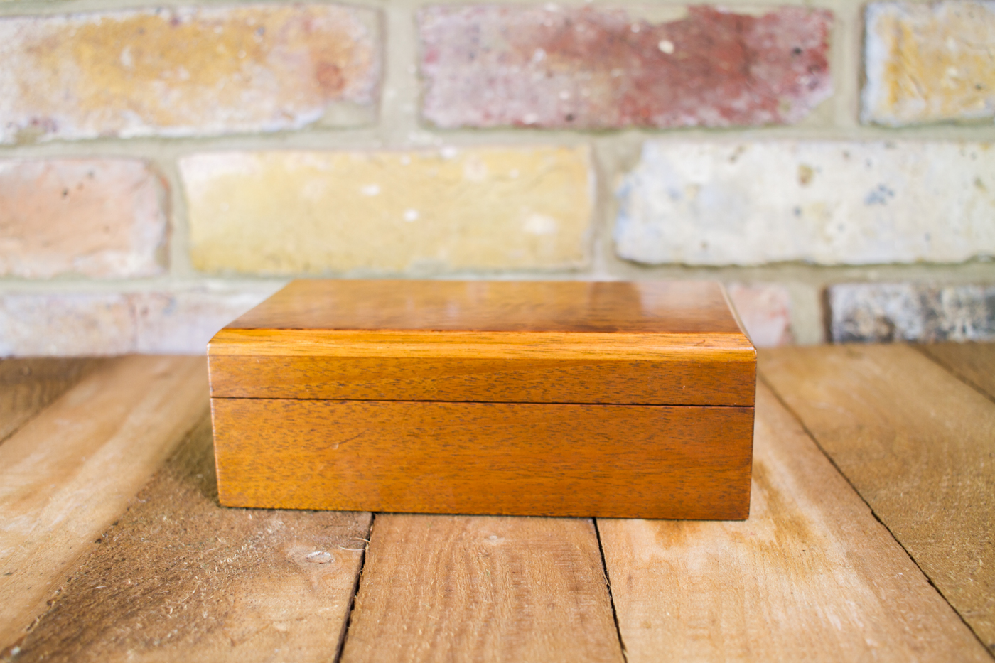Mahogany & Cedar Trinket Box c.1920 (1 of 7)