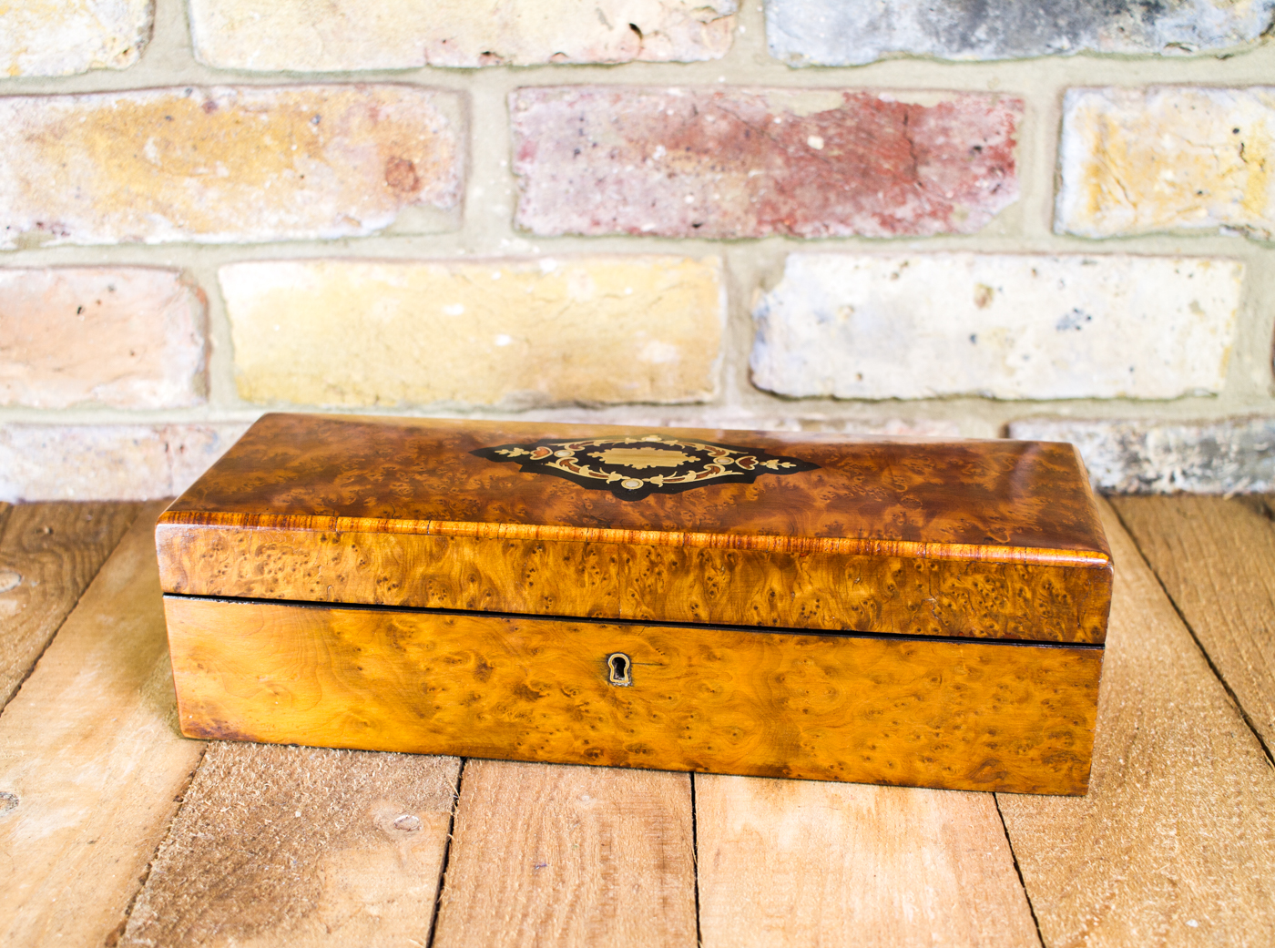 Ladies Amboyna Box c.1880 (1 of 1) Ladies Amboyna Box c.1880 (1 of 1)