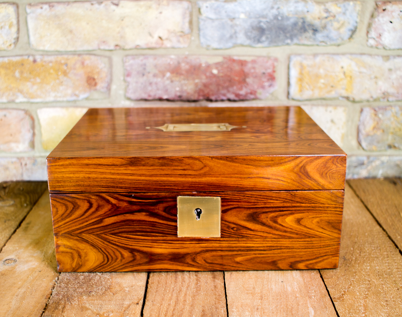 Kingwood Campaign Georgian Box c.1820 (1 of 1) Kingwood Campaign Georgian Box c.1820 (1 of 1)