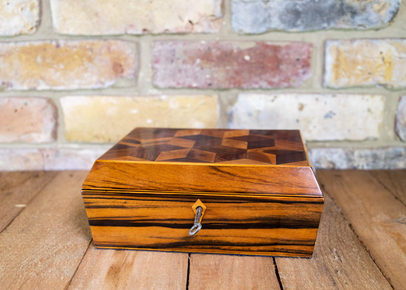 Tunbridge Ware Table Box c.1870 (1 of 1) Tunbridge Ware Table Box c.1870 (1 of 1)