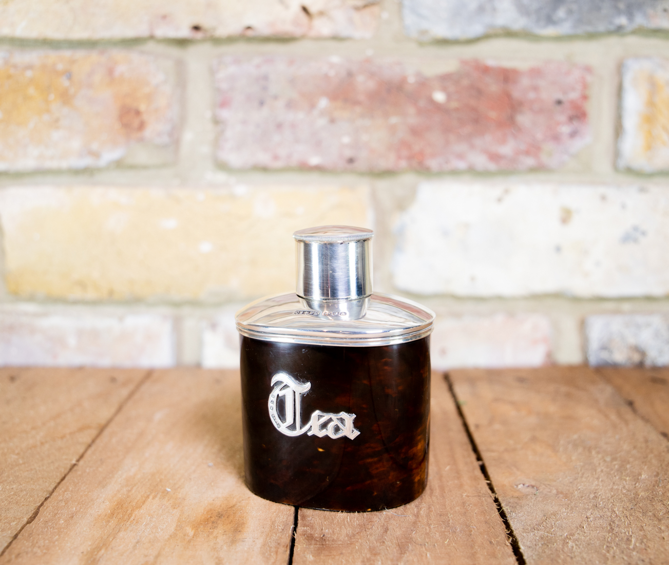 Victorian Silver & Tortoiseshell Tea Caddy (1 of 6) Victorian Silver & Tortoiseshell Tea Caddy (1 of 6)