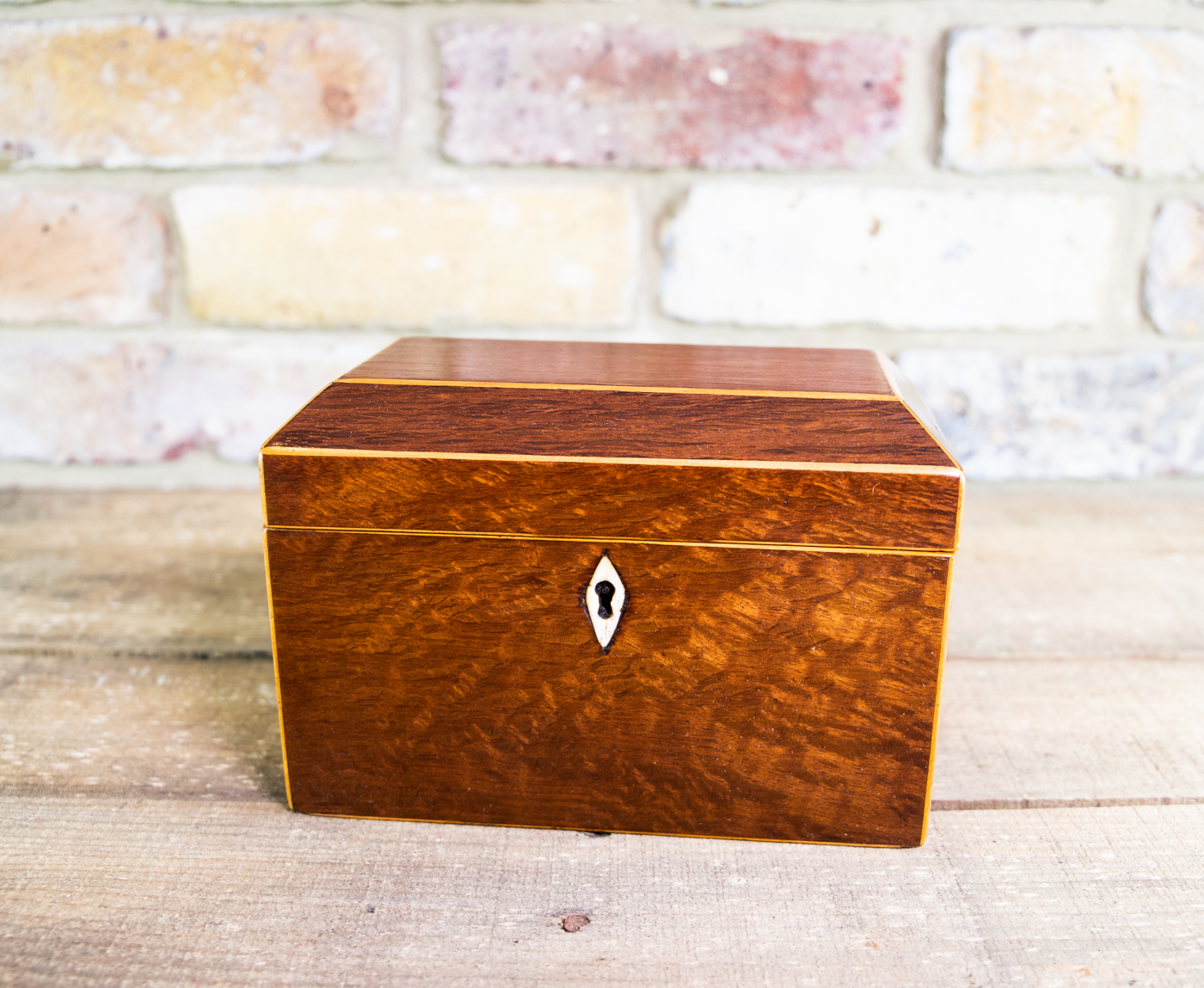 Partridge Wood Tea Caddy c.1810 (1 of 1) Partridge Wood Tea Caddy c.1810 (1 of 1)