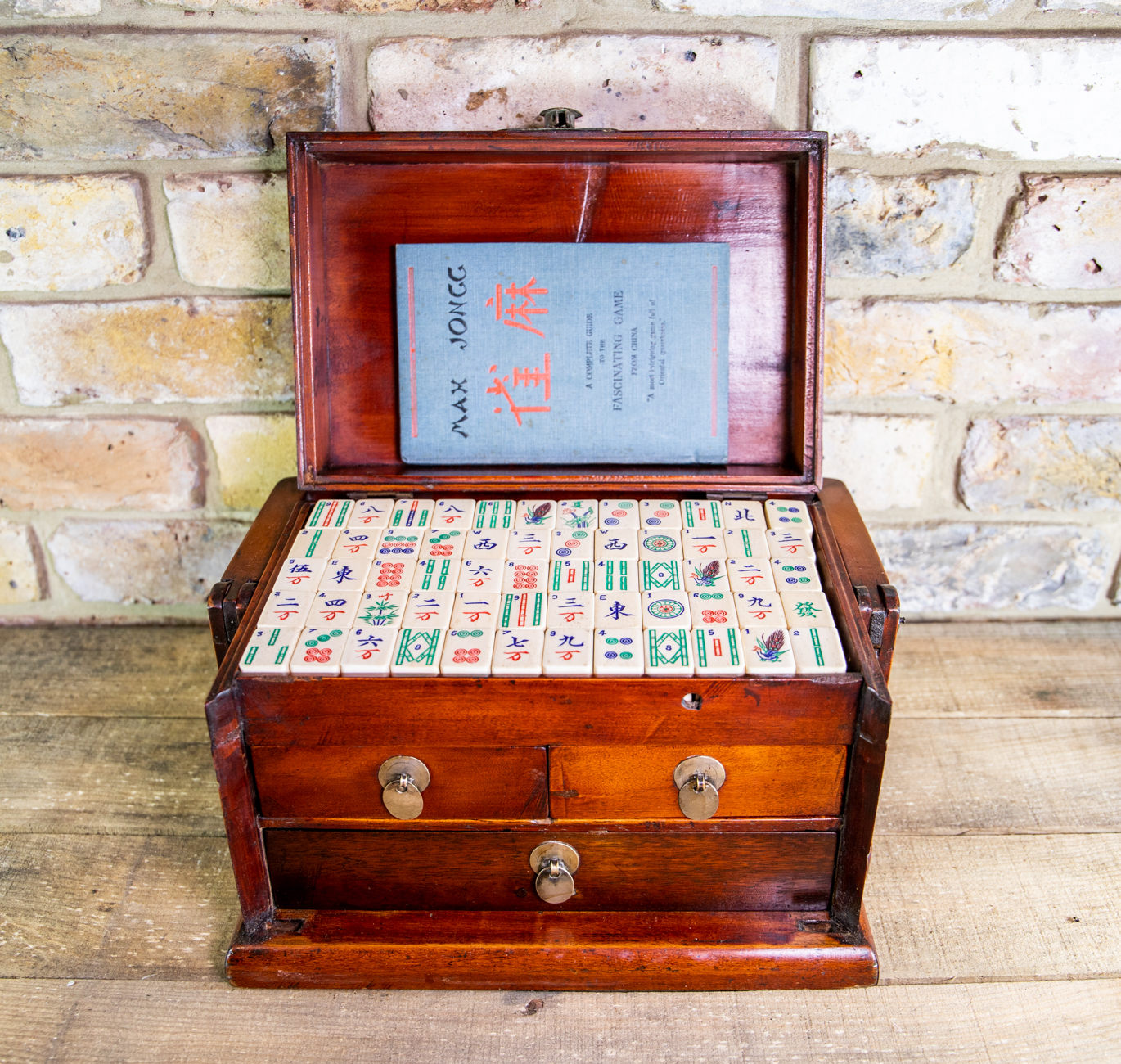 Chinese Mahjong Games Box c.1900 (1 of 1) Chinese Mahjong Games Box c.1900 (1 of 1)