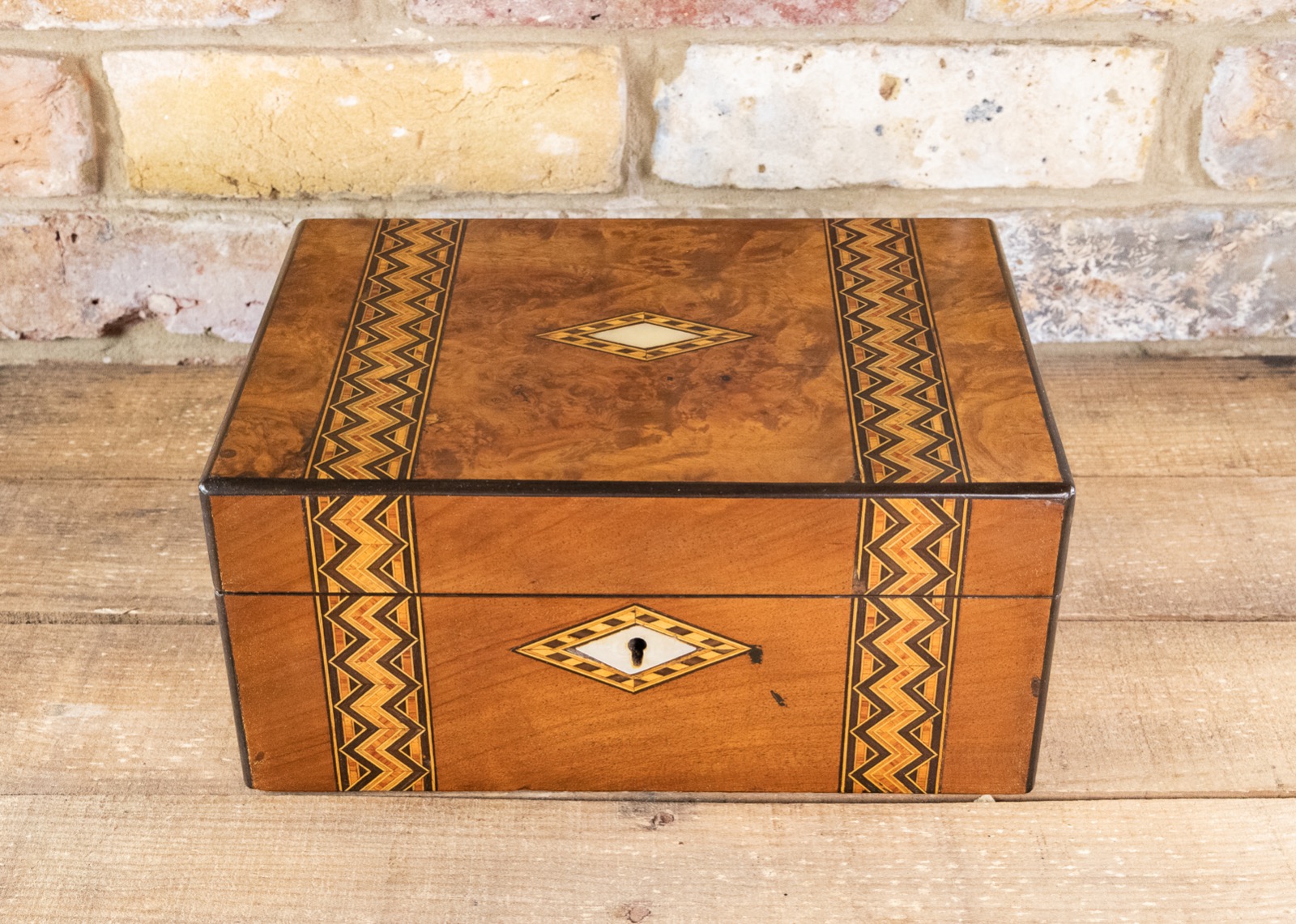 Tunbridge Ware Table Box 1880 (1 of 9) Tunbridge Ware Table Box 1880 (1 of 9)