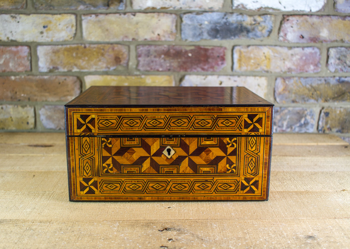 Inlaid Writing Slope c.1850 (1 of 1) Inlaid Writing Slope c.1850 (1 of 1)