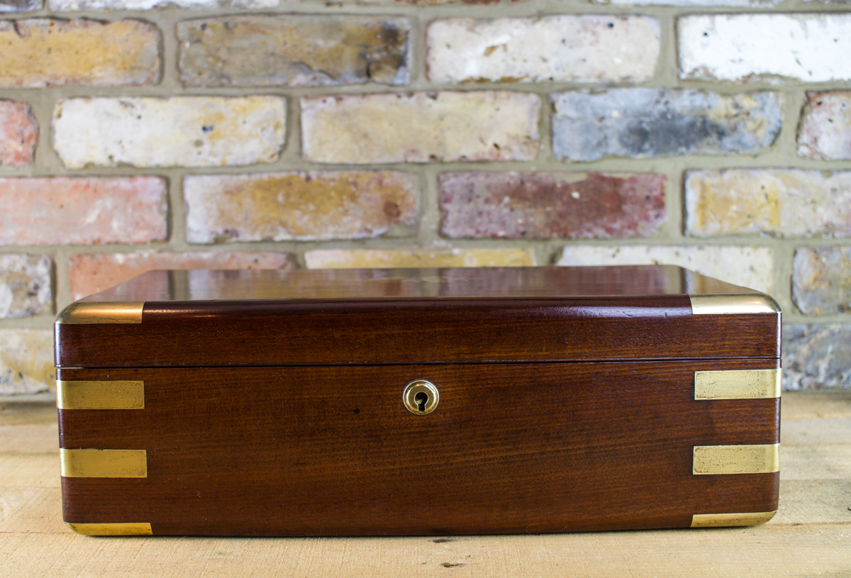 Campaign Mahogany Writing Slope c.1810 (1 of 1) Campaign Mahogany Writing Slope c.1810 (1 of 1)