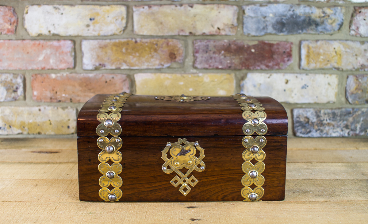 Rosewood Ladies Box c.1860 (1 of 1) Rosewood Ladies Box c.1860 (1 of 1)