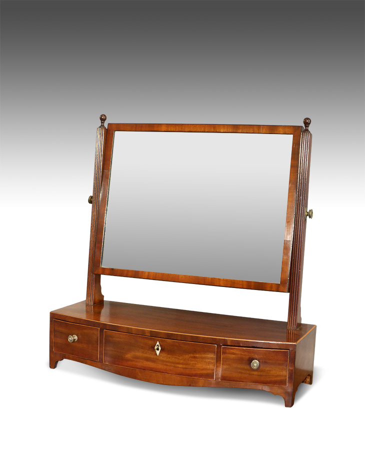 Georgian Mahogany Toilet Mirror (1 of 1) Georgian Mahogany Toilet Mirror (1 of 1)