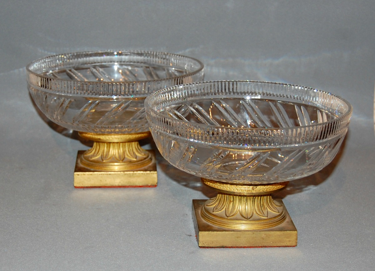 Pair of Wonderful 19th Century Russian Tazza’s / Centre Bowls (1 of 5)